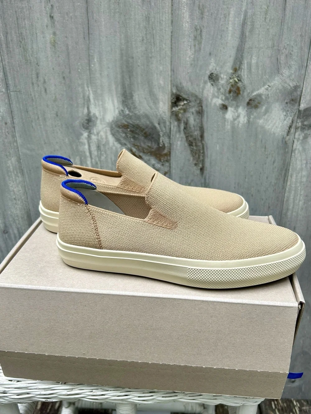 Rothy's The City Slip-On Sneaker - Wheat (Women’s 9)